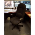 Black High Back Rolling Adjustable Task Chair